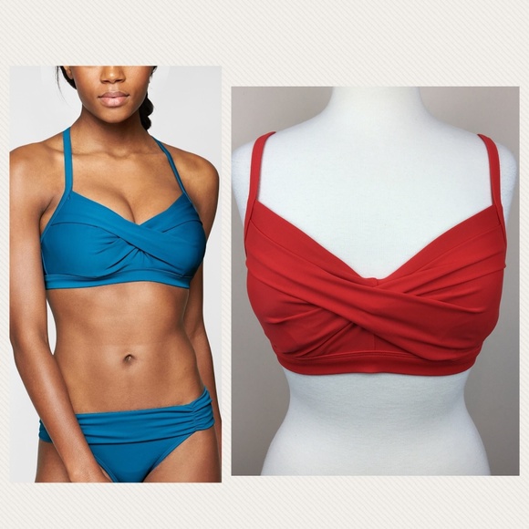 athleta twister bikini top